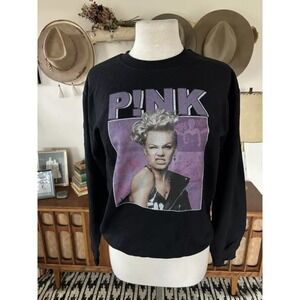 Pink Singer Tour Concert Graphic Sweatshirt
